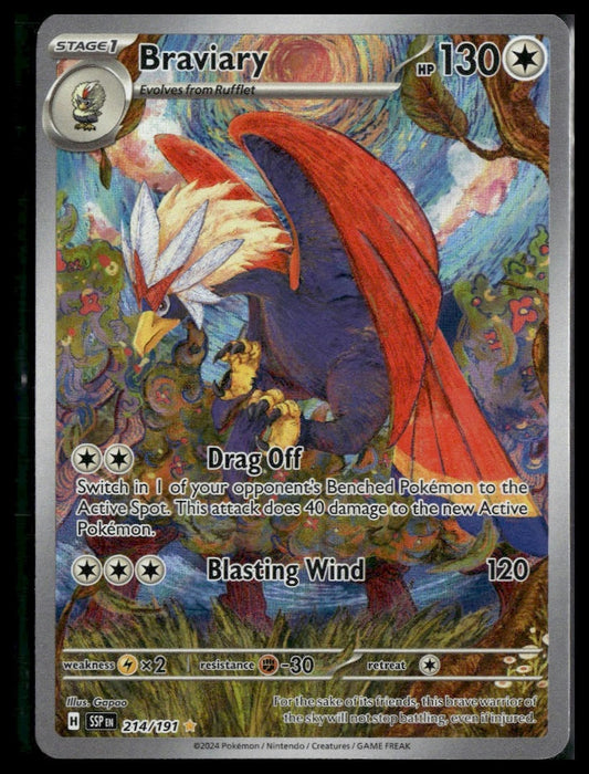 Braviary #214/191 Surging Sparks VLP