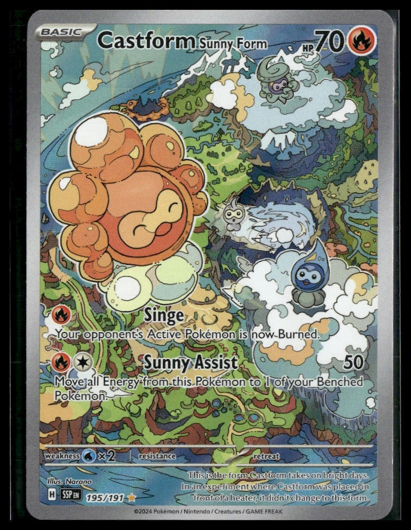 Castform Sunny Form #195/191 Surging Sparks VLP