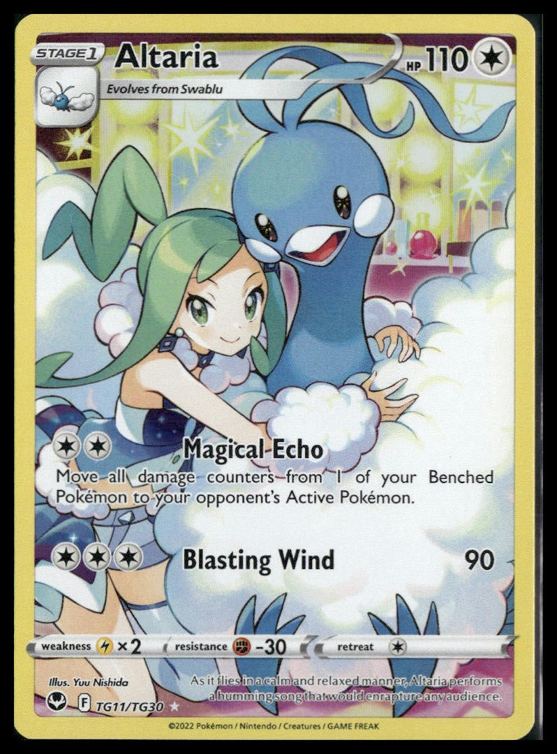 Altaria #TG11/TG30 Silver Tempest Trainer Gallery NM