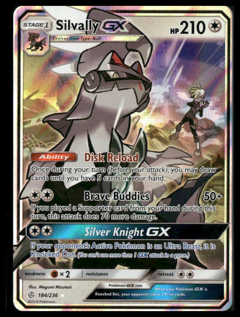 Silvally GX #184/236 Cosmic Eclipse NM