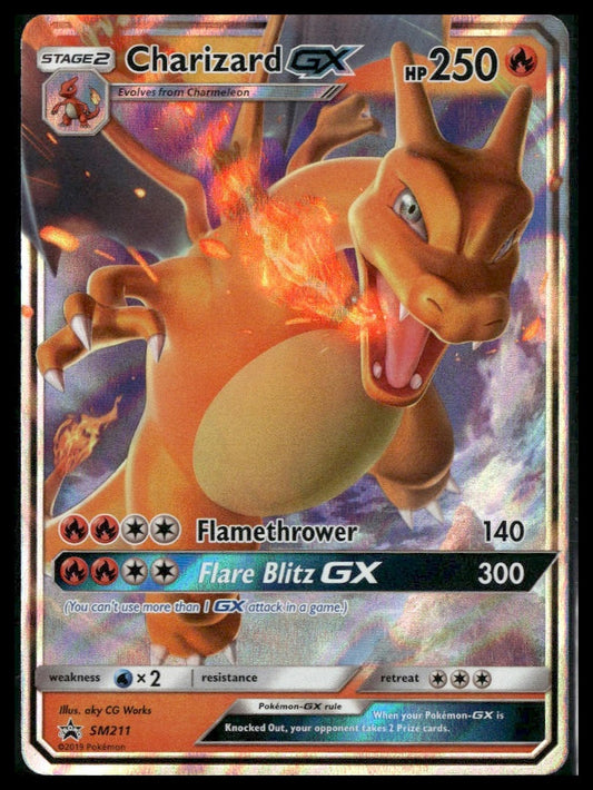Charizard GX #SM211 SM Promos NM