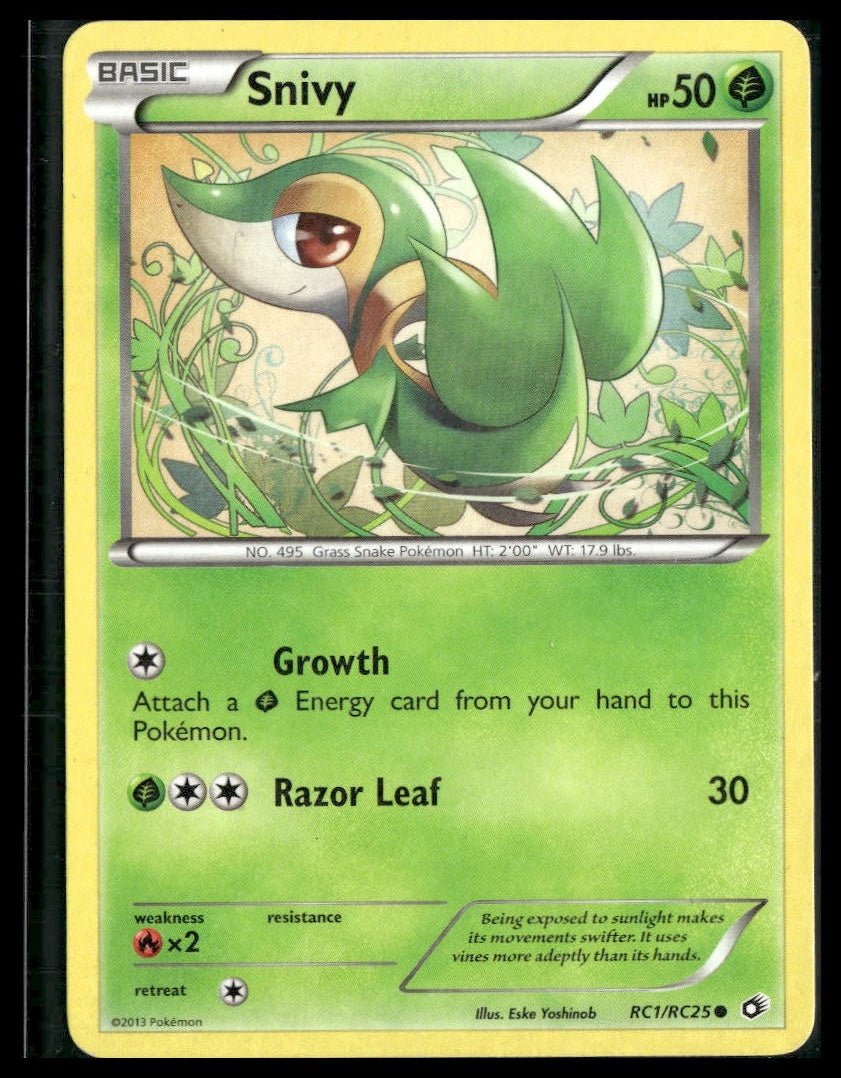 Snivy #RC1/RC25 Legendary Treasures: Radiant Collection LP