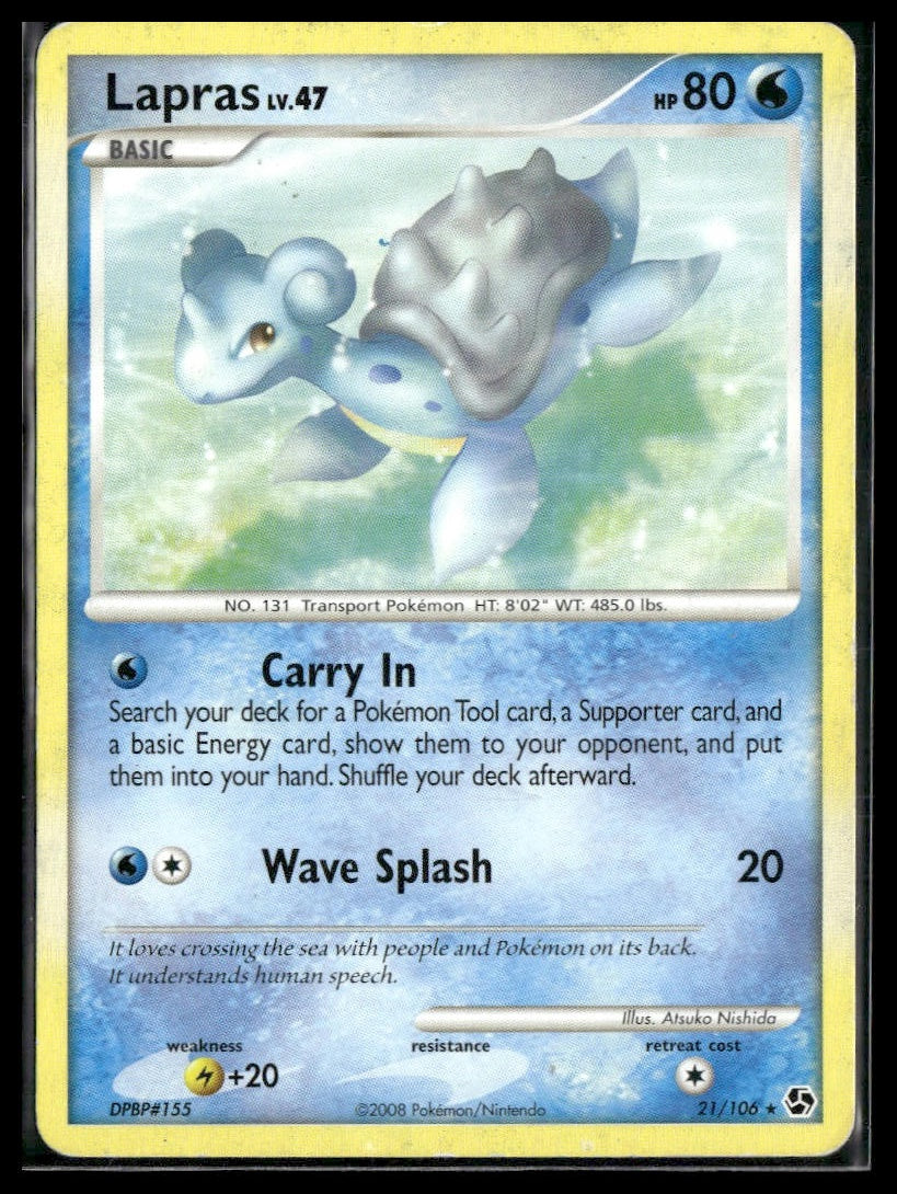 Lapras #21/106 Great Encounters MP
