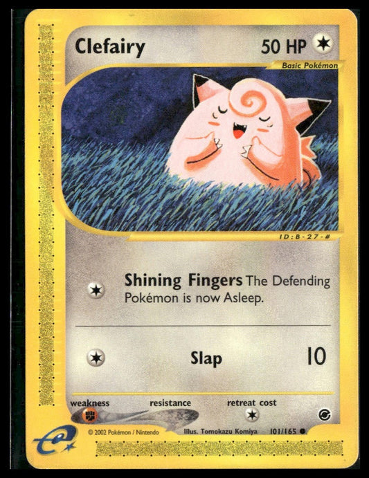 Clefairy #101/165 Tomokazu Komiya Expedition LP