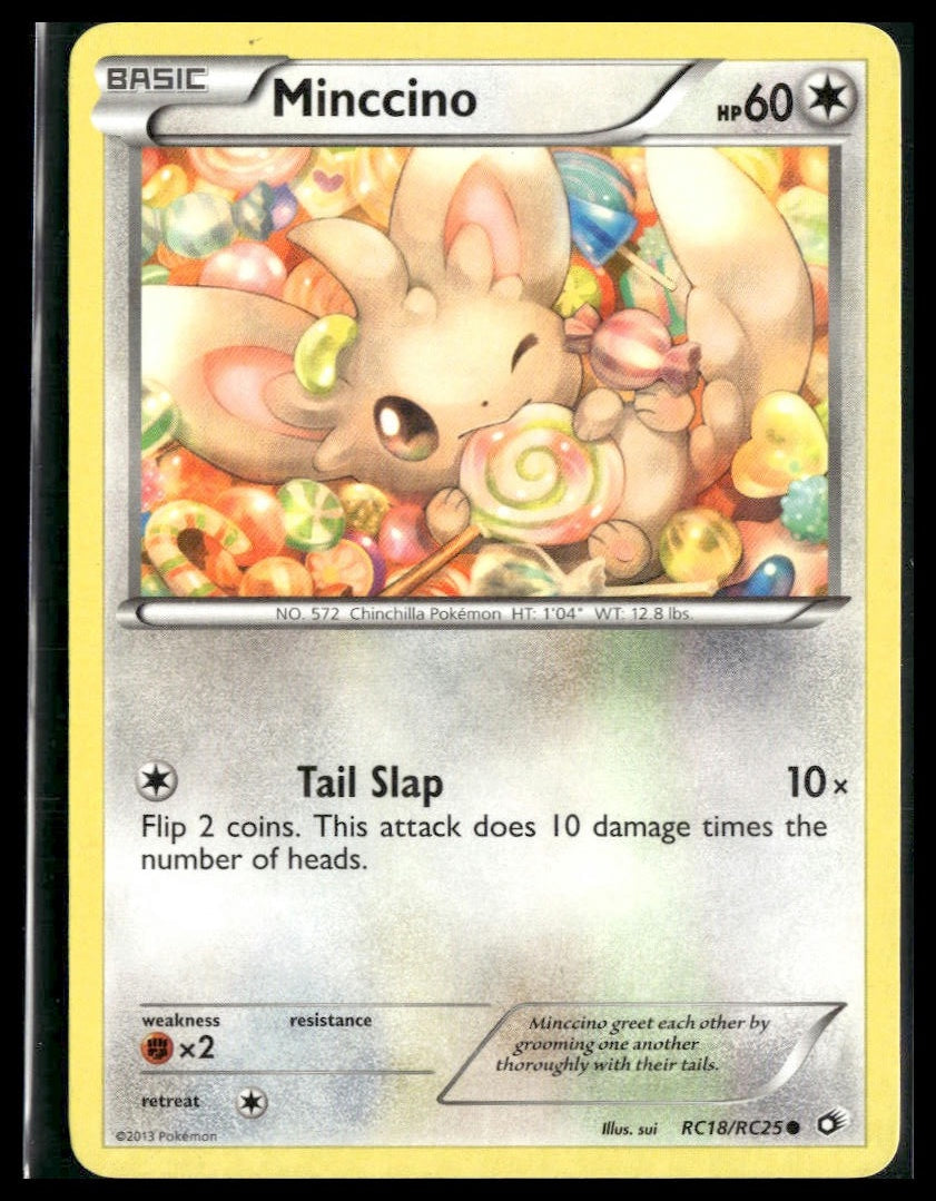 Minccino #RC18/RC25 Legendary Treasures: Radiant Collection VLP
