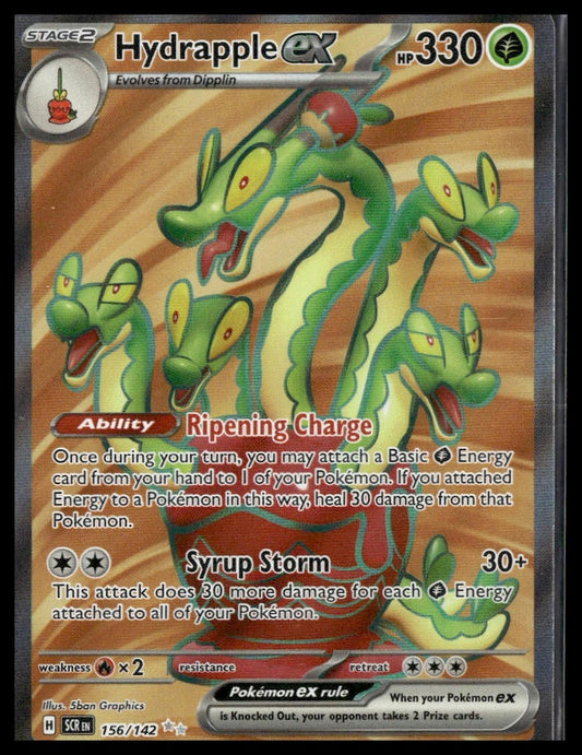 Hydrapple ex #156/142 Stellar Crown NM