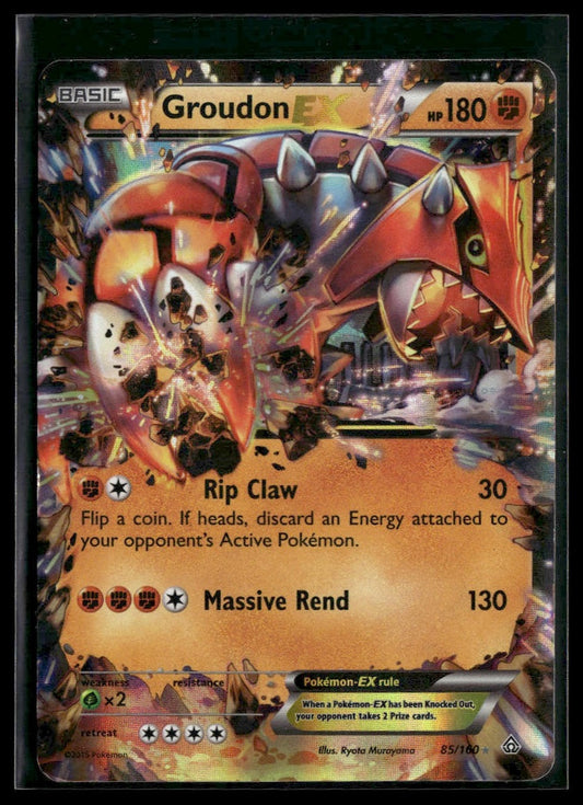 Groudon EX #85/160 Primal Clash MP