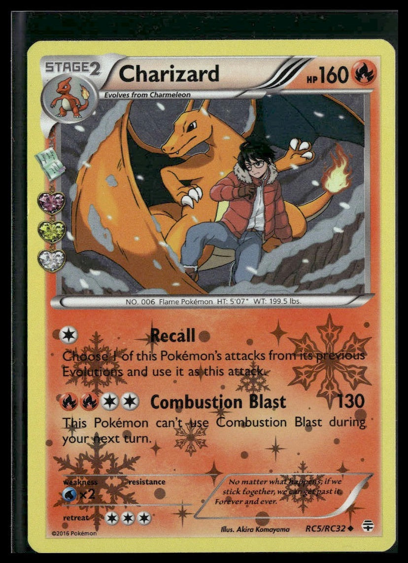 Charizard #RC5/RC32 Generations: Radiant Collection VLP