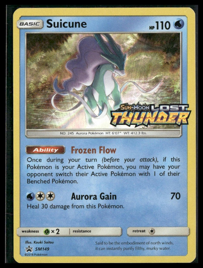 Suicune #SM149 STAMP SM Promos LP