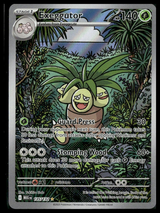 Exeggutor #135/132 Mega Evolution NM