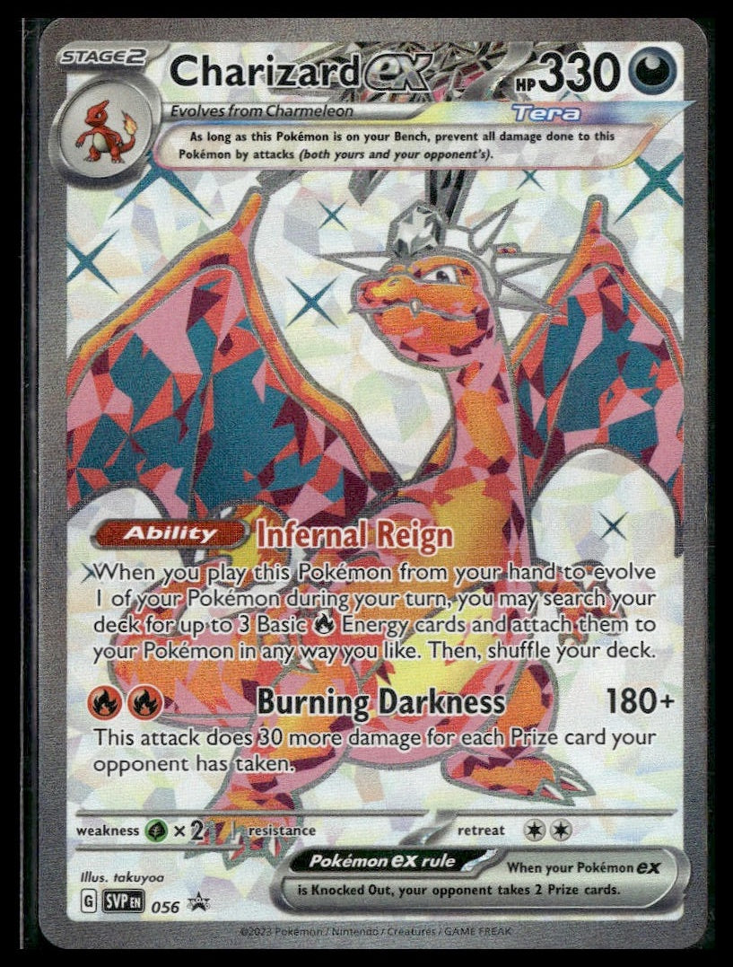 Charizard ex #056 Scarlet & Violet Promo LP