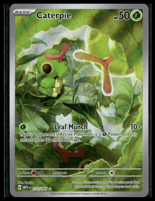 Caterpie #172/165 Scarlet & Violet 151 NM