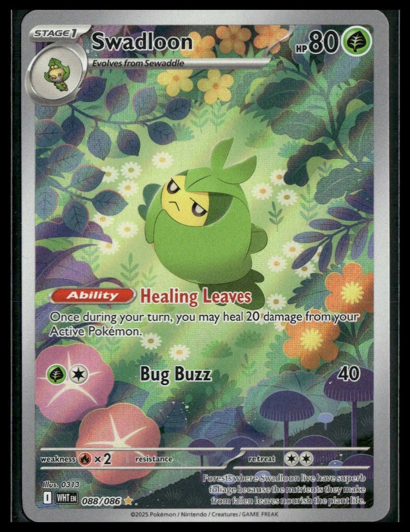 Swadloon #088/086 White Flare NM