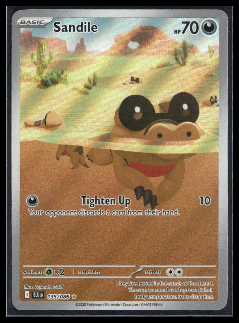 Sandile #135/086 Black Bolt NM