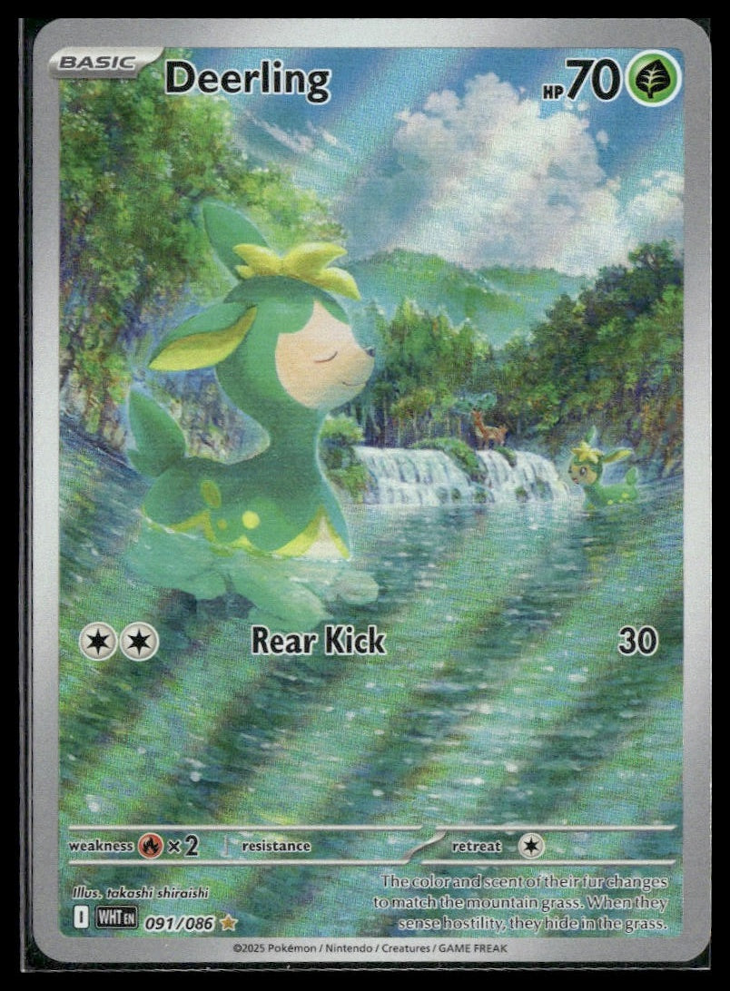 Deerling #091/086 White Flare NM