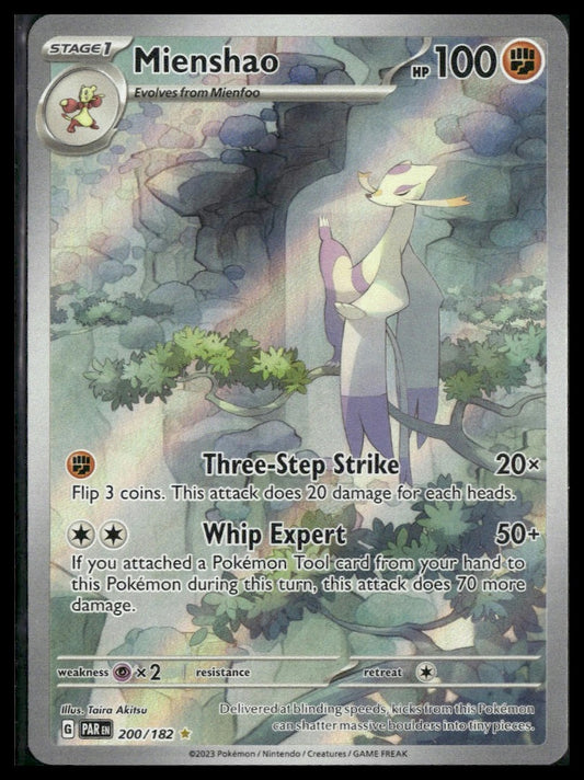 Mienshao #200/182 Paradox Rift NM