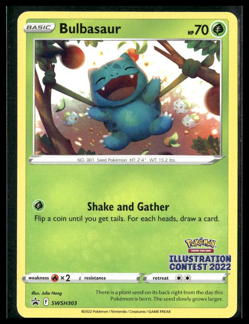 Bulbasaur #SWSH303 Illustration Contest 2022 VLP