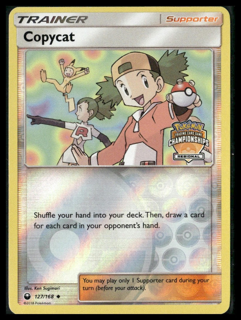 Copycat #127/168 Reverse Holo League & Championship Cards VLP