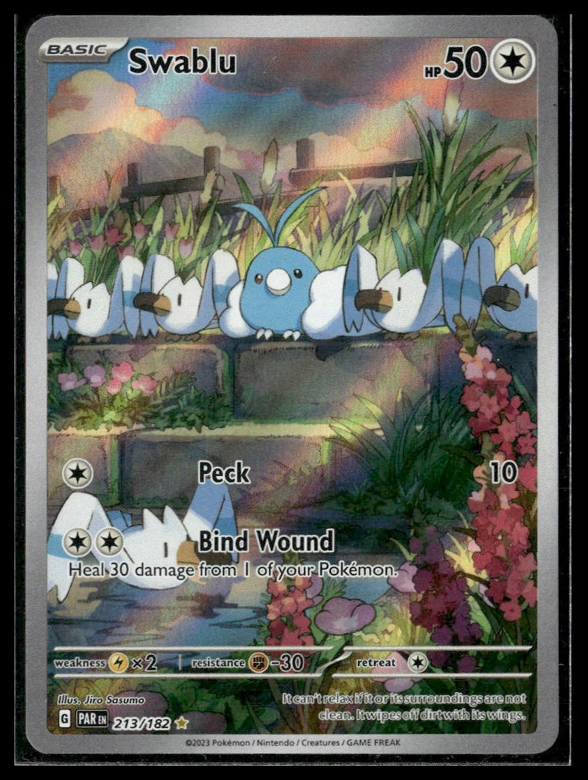 Swablu #213/182 Paradox Rift NM