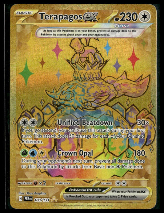 Terapagos ex #180/131 Prismatic Evolutions LP