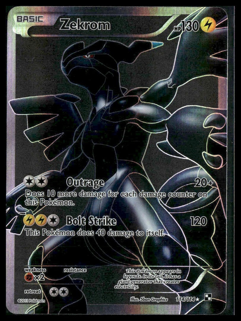 Zekrom #114/114 Black and White LP