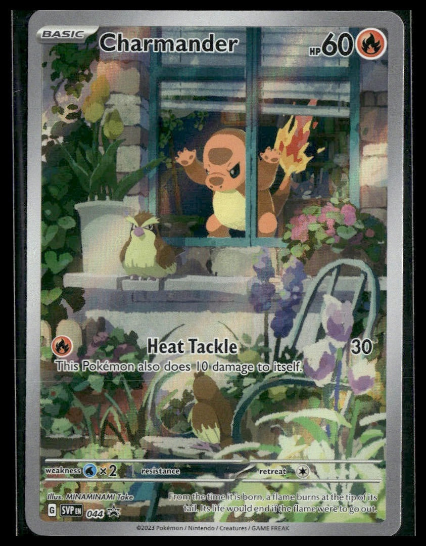 Charmander #044 Obsidian Flames ETB Promo NM