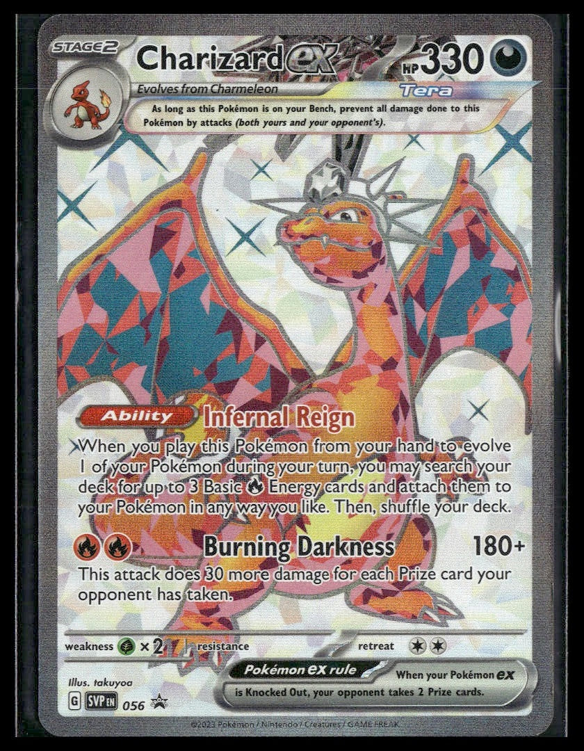 Charizard ex #056 Scarlet & Violet Promo Cards LP