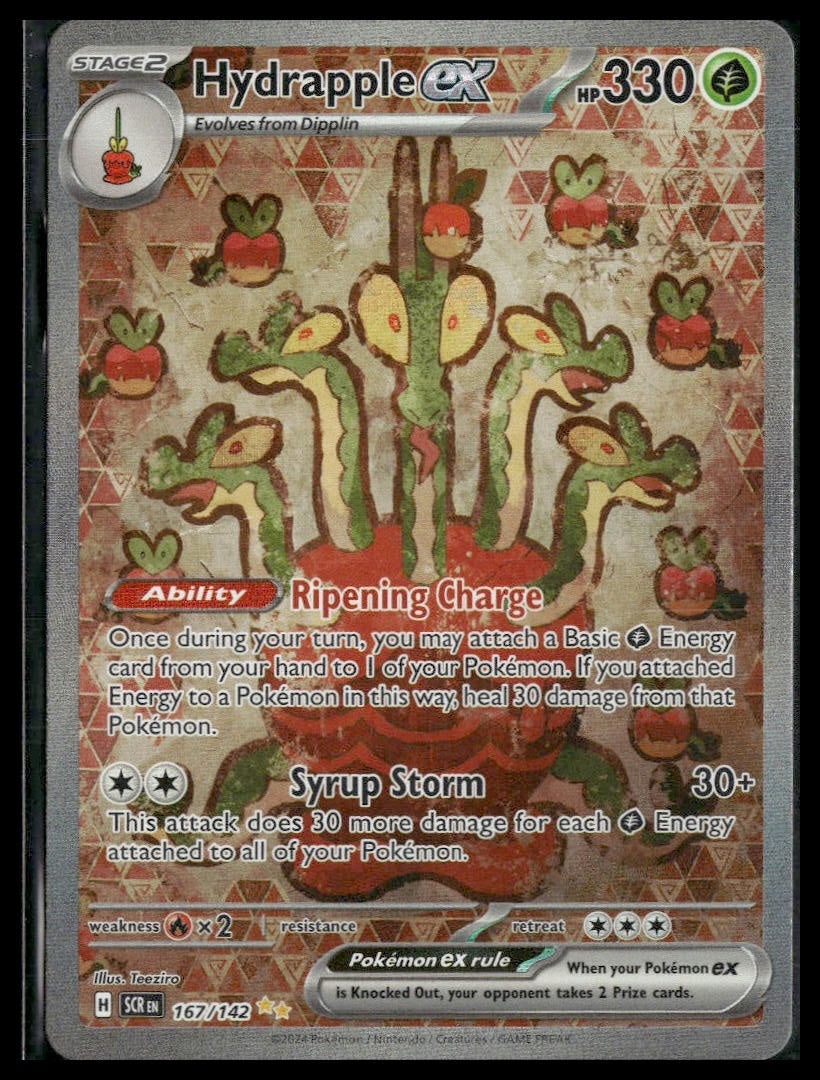 Hydrapple ex #167/142 Stellar Crown NM