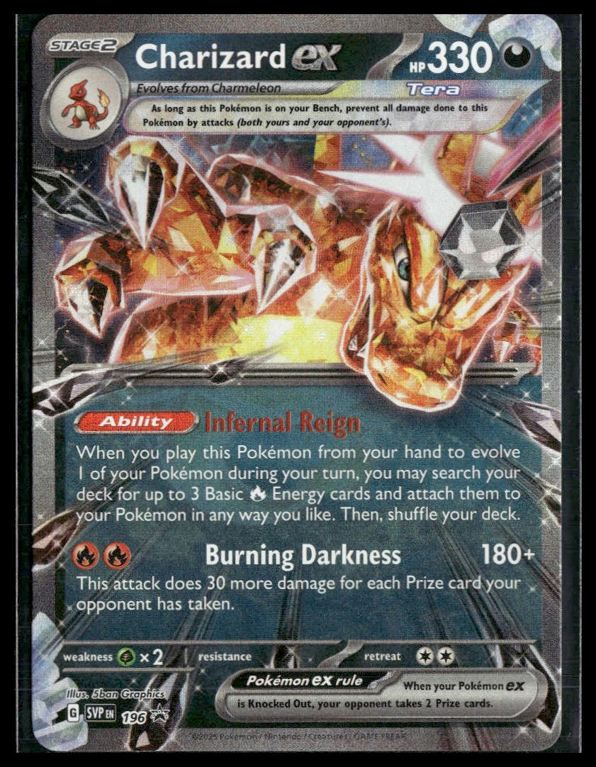 Charizard ex #196 Scarlet & Violet Promo Cards NM