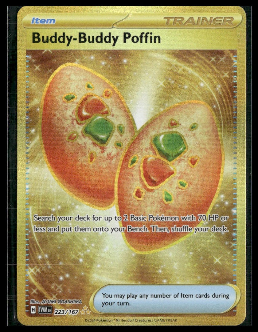 Buddy-Buddy Poffin #223/167 Twilight Masquerade NM