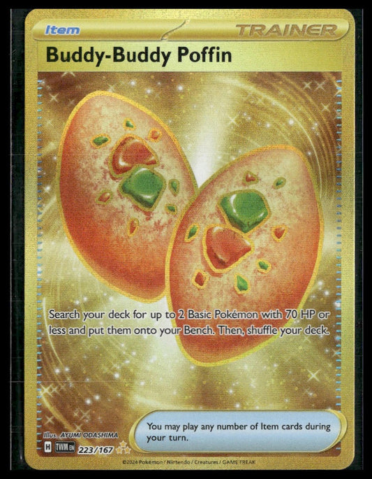 Buddy-Buddy Poffin #223/167 Twilight Masquerade NM