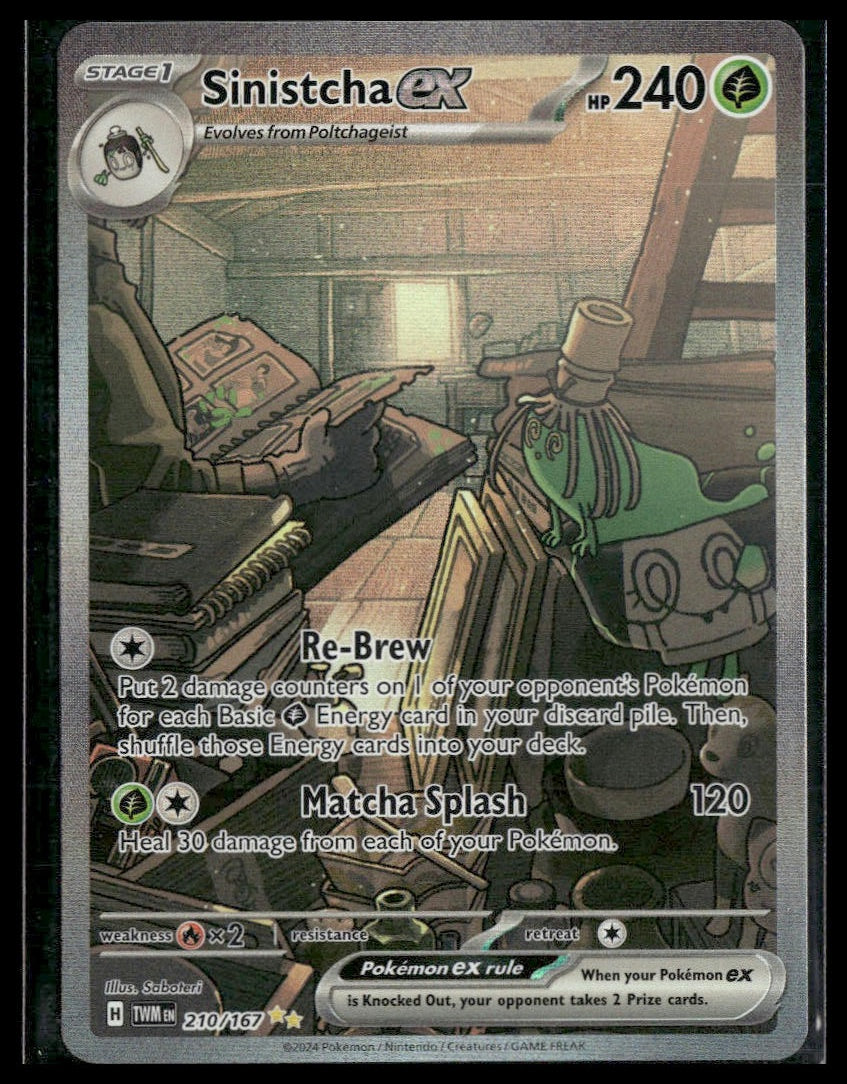 Sinistcha ex #210/167 Twilight Masquerade NM