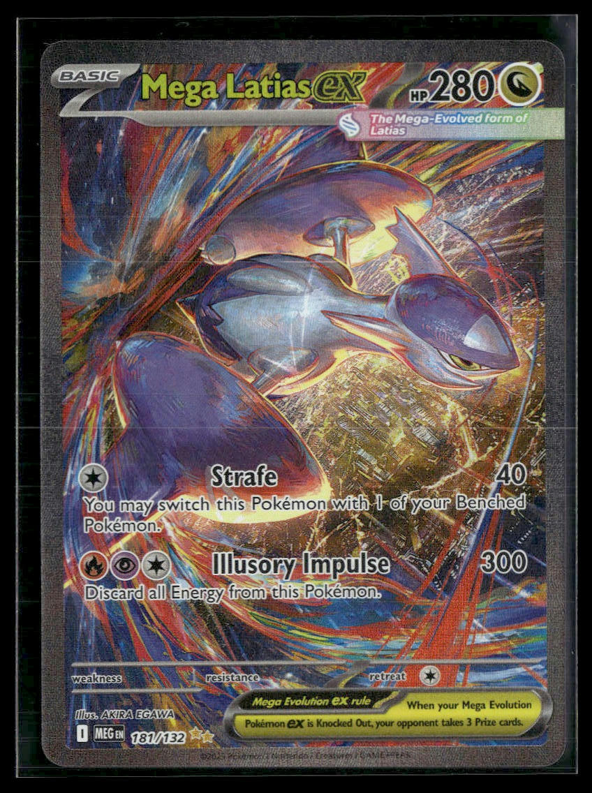Mega Latias ex #181/132 Mega Evolution NM