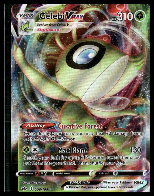 Celebi VMAX #008/198 Chilling Reign NM