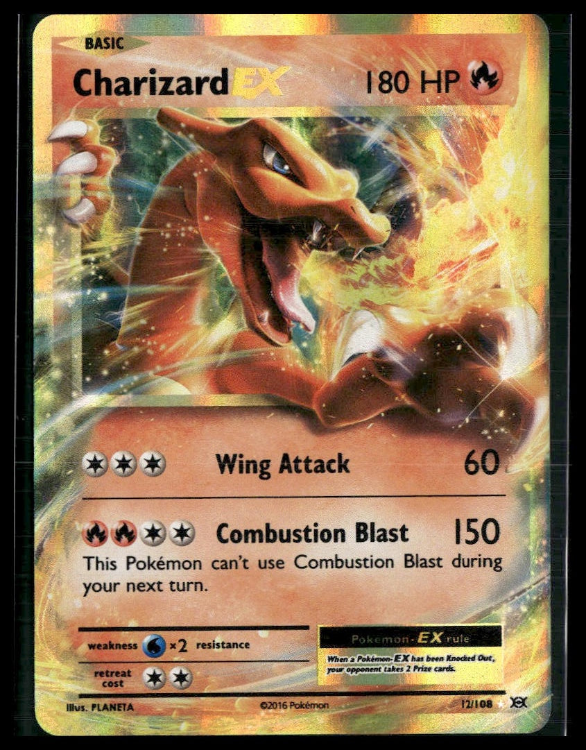 Charizard EX #12/108 XY - Evolutions VLP