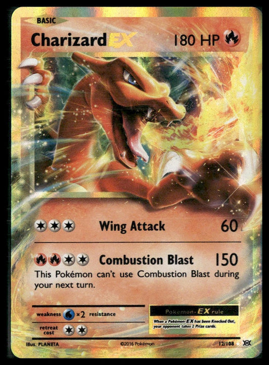 Charizard EX #12/108 XY - Evolutions NM