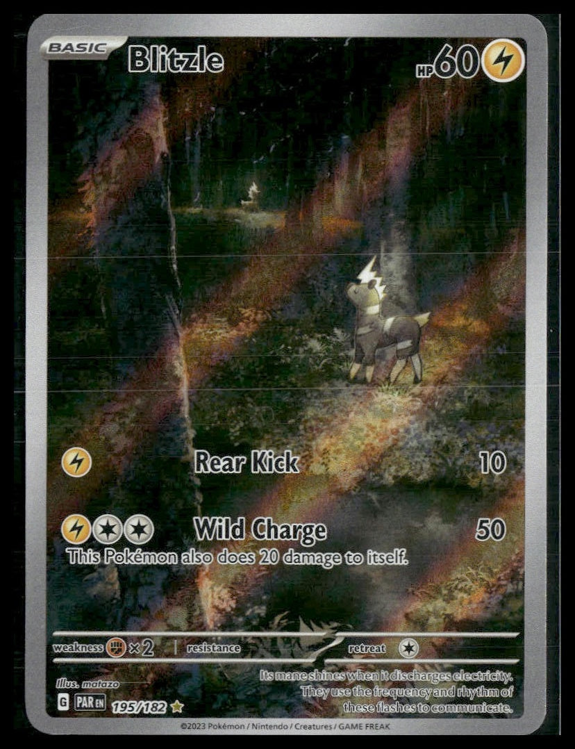 Blitzle #195/182 Paradox Rift NM