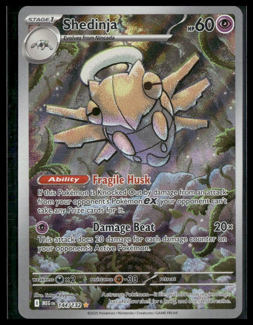 Shedinja #144/132 Mega Evolution NM