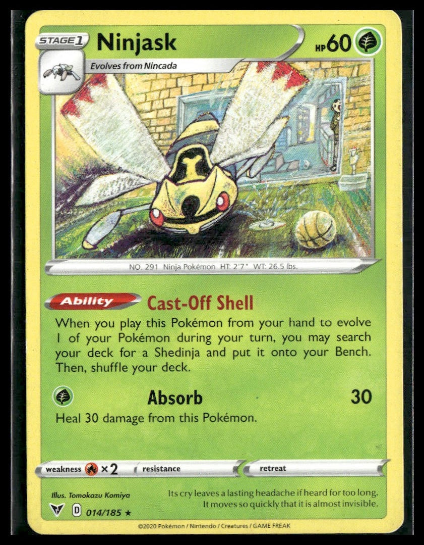 Ninjask #014/185 Tomokazu Komiya Vivid Voltage LP