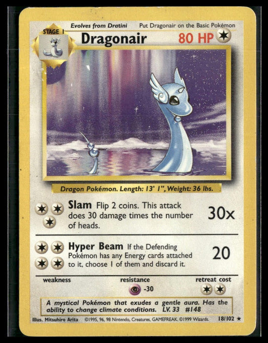 Dragonair #018/102 Mitsuhiro Arita Base Set MP