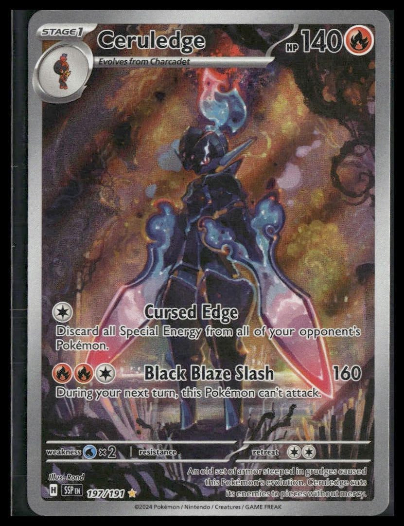 Ceruledge #197/191 Surging Sparks NM