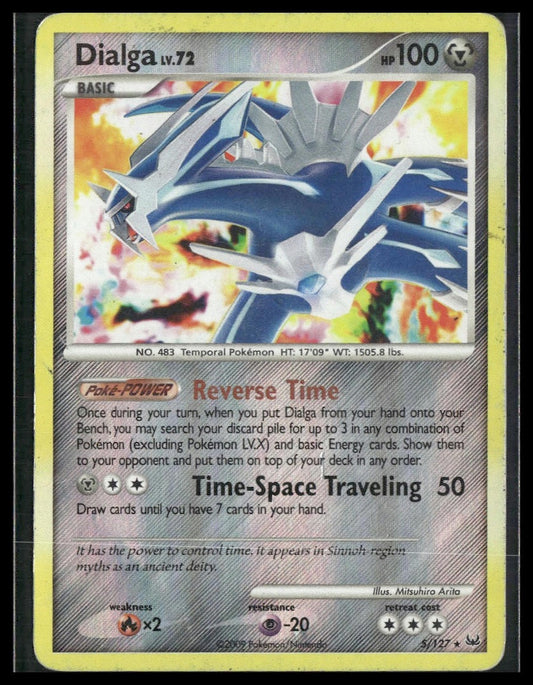Dialga #5/127 Mitsuhiro Arita Platinum HP