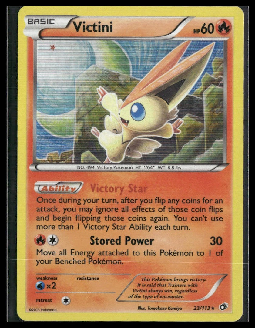 Victini #23/113 Tomokazu Komiya Legendary Treasures LP