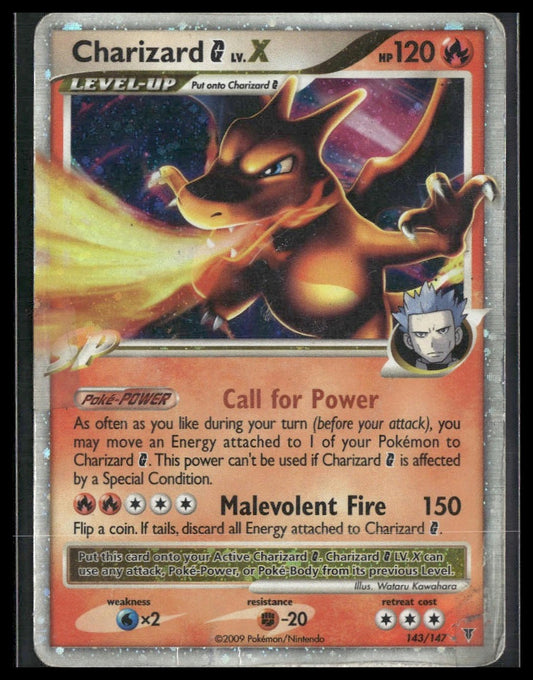 Charizard G Lv.X #143 Supreme Victors HP/DMG