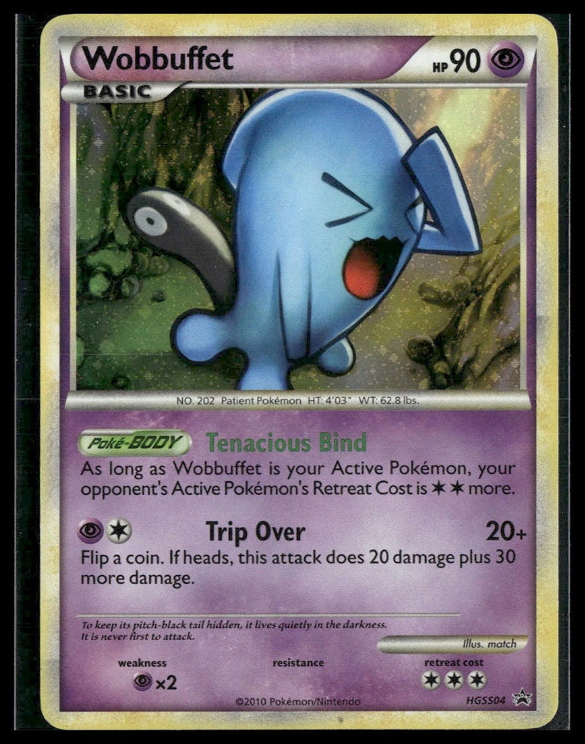 Wobbuffet #HGSS04 HGSS Promos LP