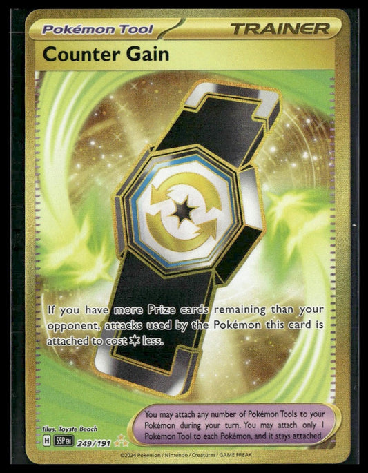 Counter Gain #249/191 Surging Sparks NM