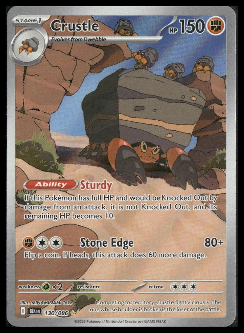 Crustle #130/086 Black Bolt VLP