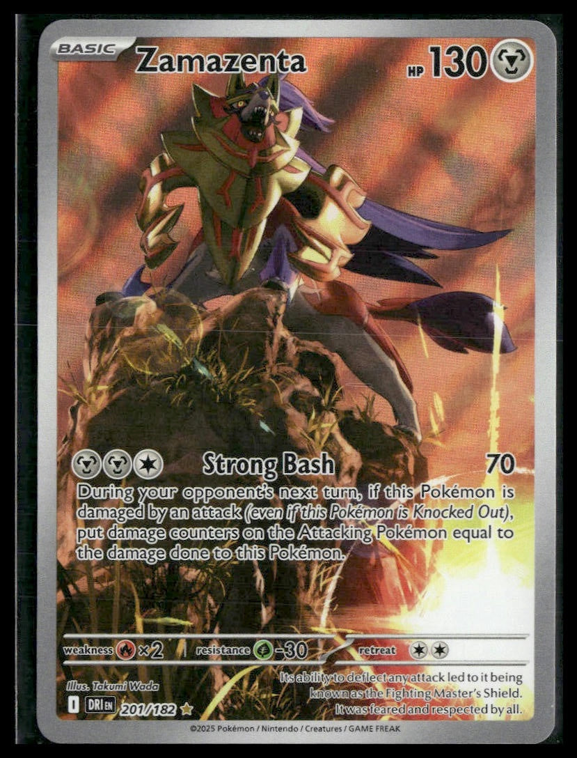 Zamazenta #201/182 Destined Rivals NM