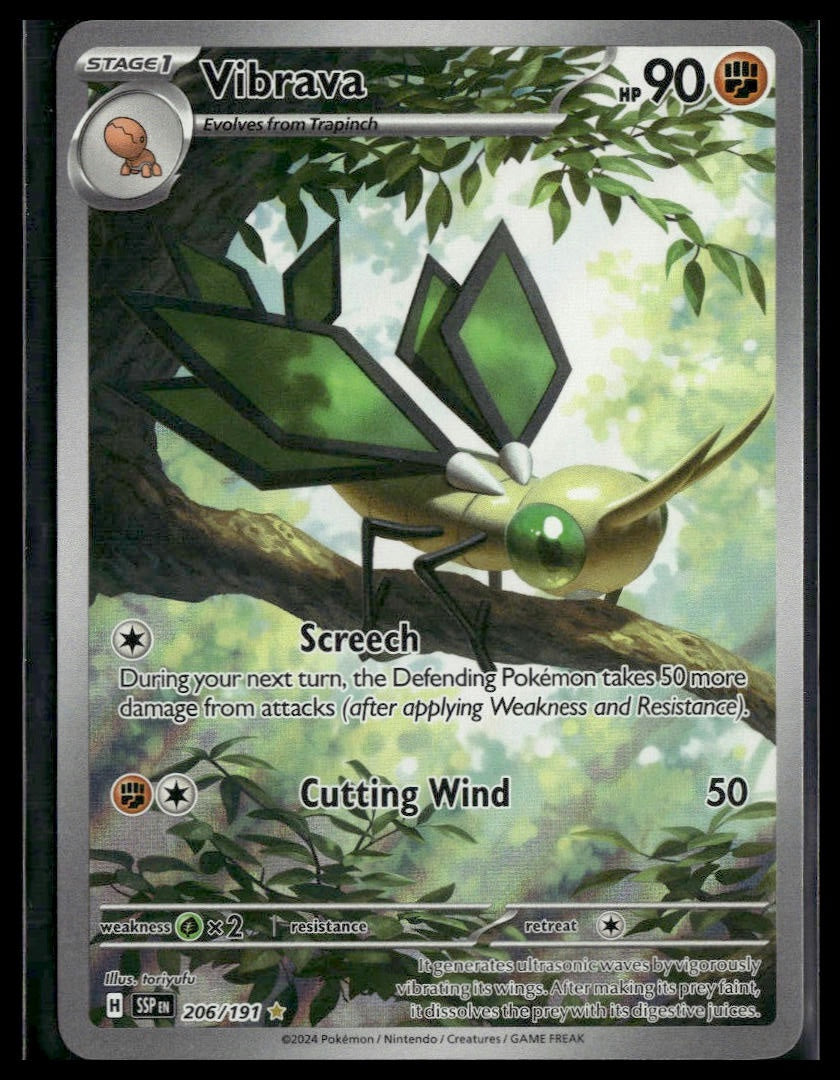 Vibrava #206/191 Surging Sparks NM