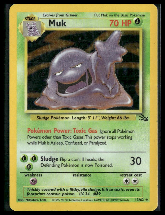 Muk #13/62 Mitsuhiro Arita Fossil MP